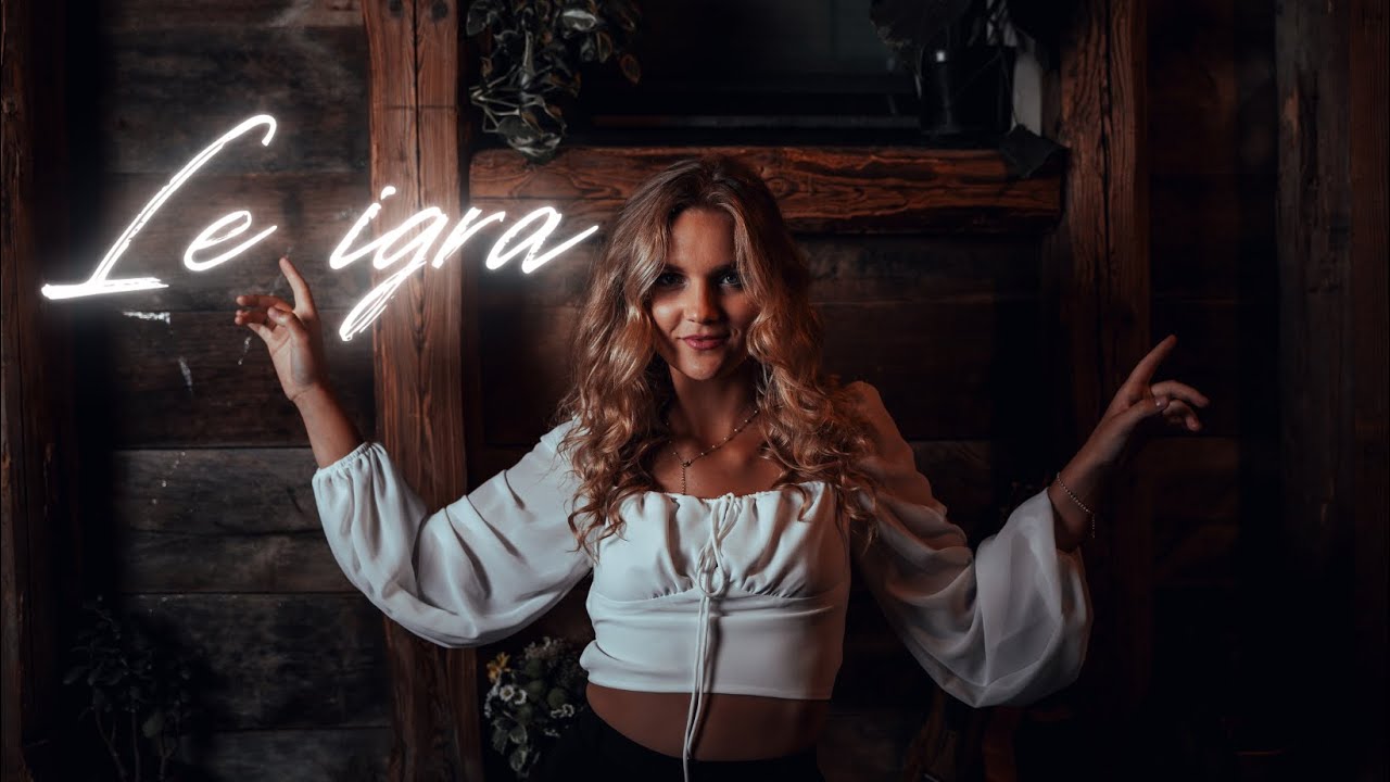 Ajda Pušaver — Le igra, uradni videospot